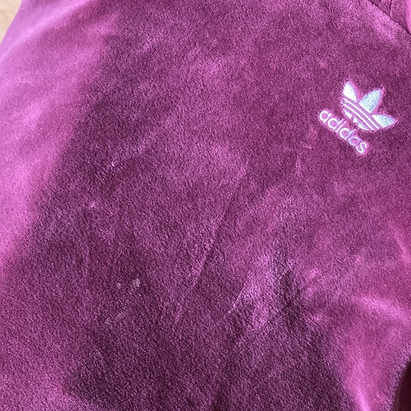 Urban out fitters Adidas velour hoodie. - Picture 6 of 6